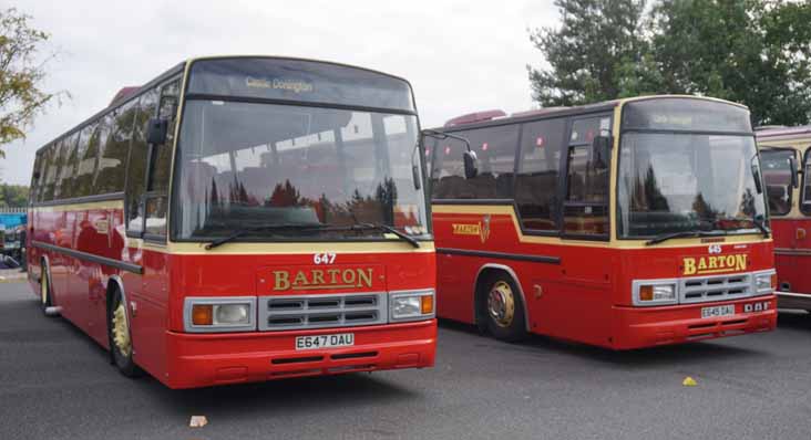 Barton DAF Plaxton Paramounts at SHOWBUS international 2018